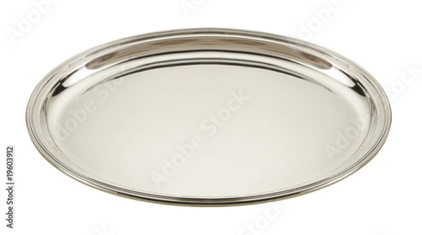 Obraz silver plate