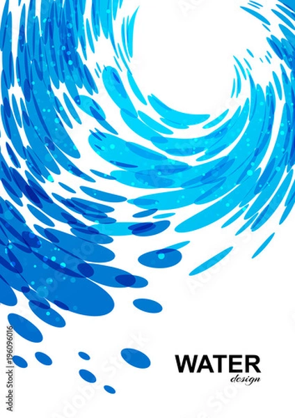 Obraz Water background