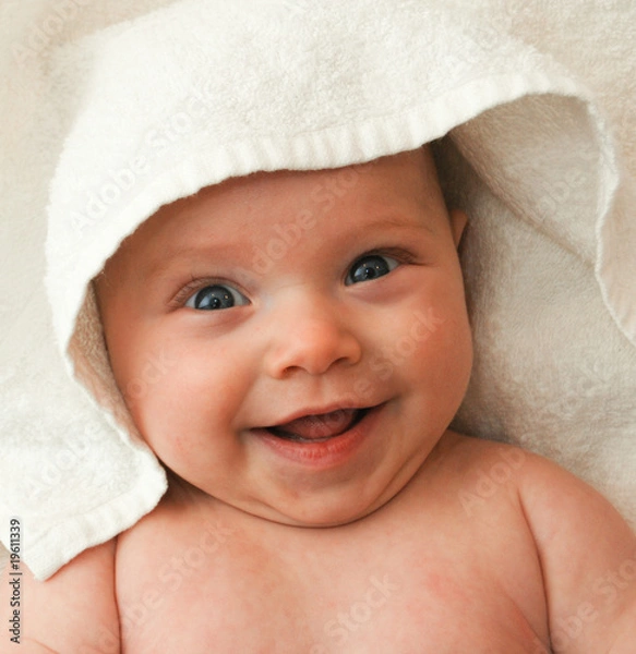 Obraz bébé agé de 3 mois