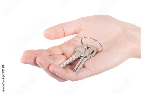 Obraz hand holding keys