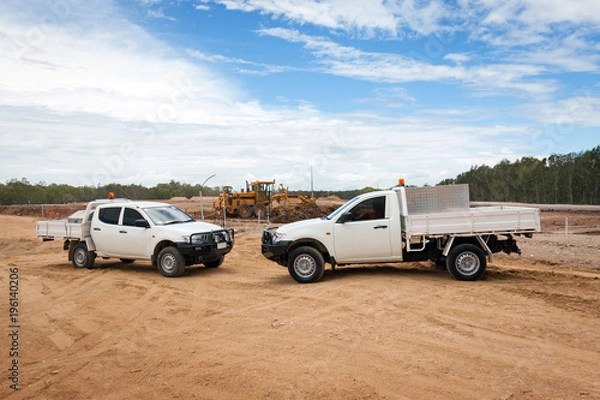 Fototapeta Light Utility Vehicles