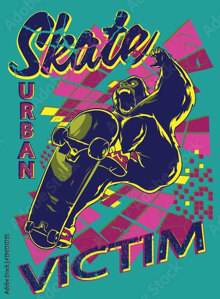 Obraz Urban skate victim