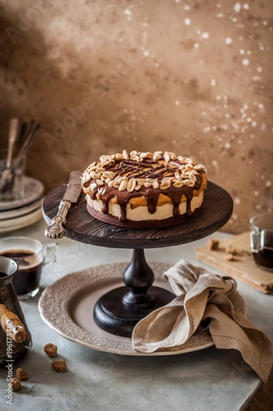 Fototapeta Snickers Layer Cake