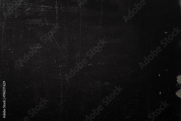 Obraz Textured black grunge background