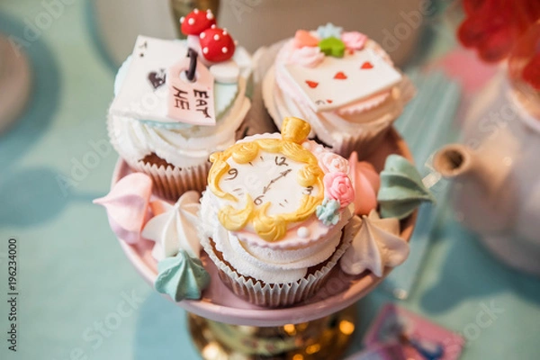 Obraz Different appetizing tartlets