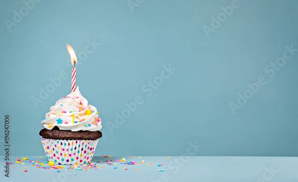 Obraz Babeczka urodzinowa