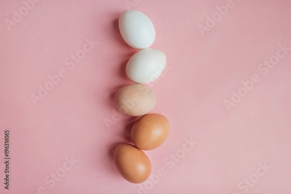 Fototapeta Easter eggs. Easter decoration.