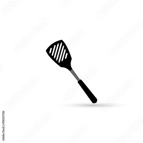Fototapeta kitchen spatula vector icon