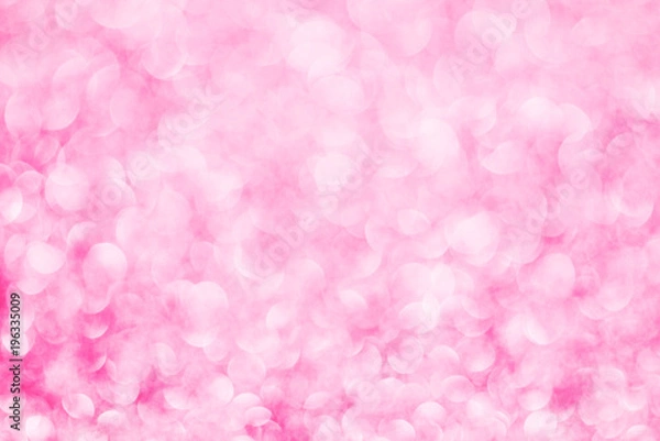 Obraz Pink glitter background. Abstract texture defocused