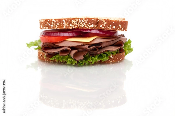 Obraz Roast beef sandwich