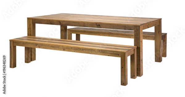 Fototapeta Timber Table