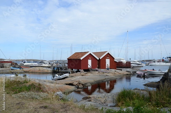 Obraz Båthus på Käringön