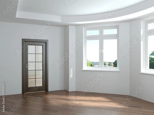 Fototapeta Empty interior