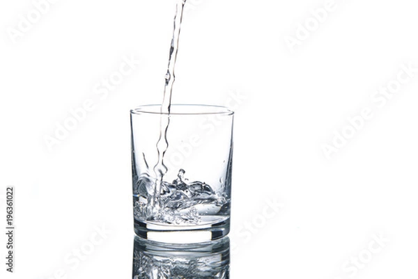 Fototapeta Wasserglas