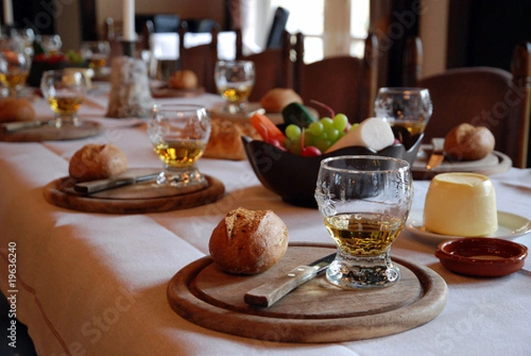 Obraz Uroczysty nakrycie stołu