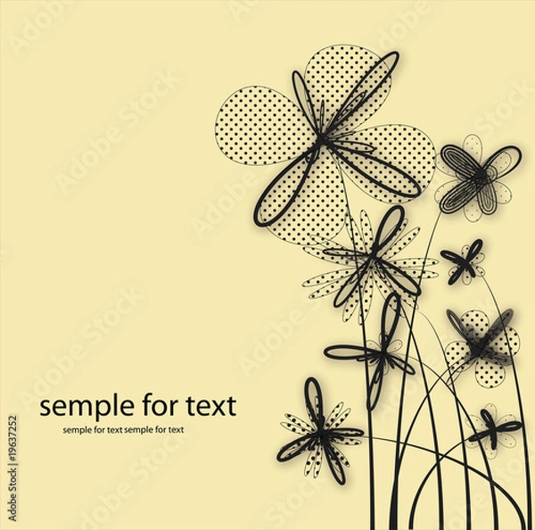 Obraz piękne kwiaty