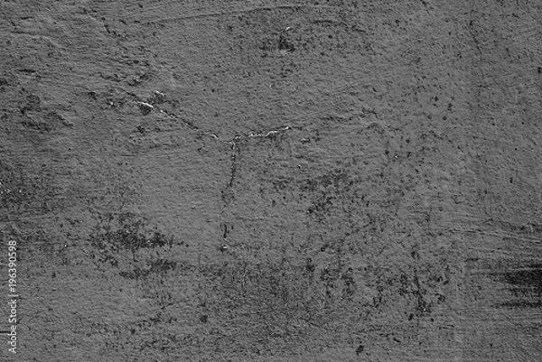 Fototapeta Wall fragment with attritions and cracks