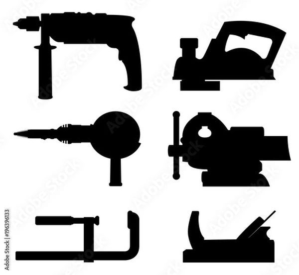 Fototapeta Workshop tool set