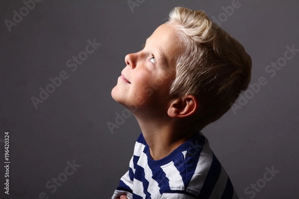 Obraz Caucasian school boy