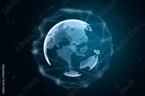 Fototapeta Connection concept.