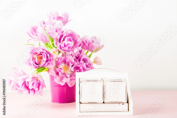 Obraz Wooden Blocks as Calendar for any Date