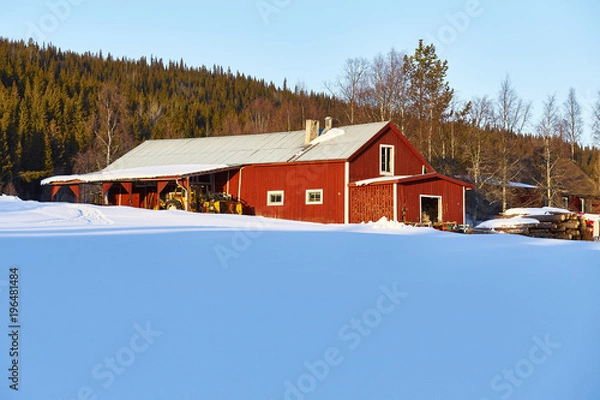 Obraz Quiet winter landscape.