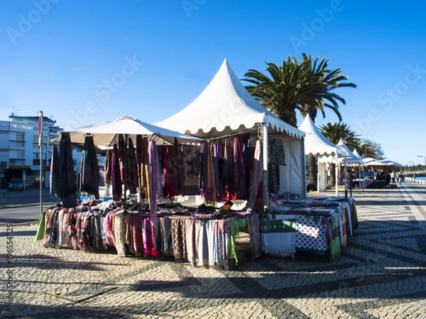 Fototapeta Markt in Lagos