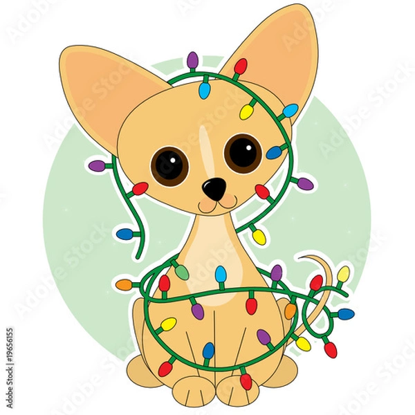 Obraz Chihuahua Lights