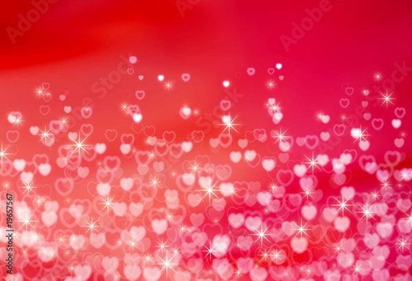 Obraz ハートの背景