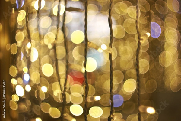 Obraz night city lights