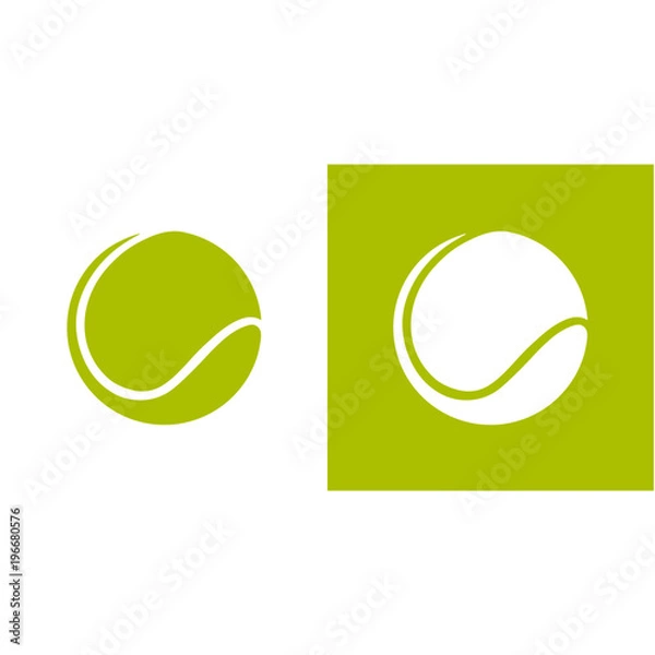 Obraz Tennis ball graphic