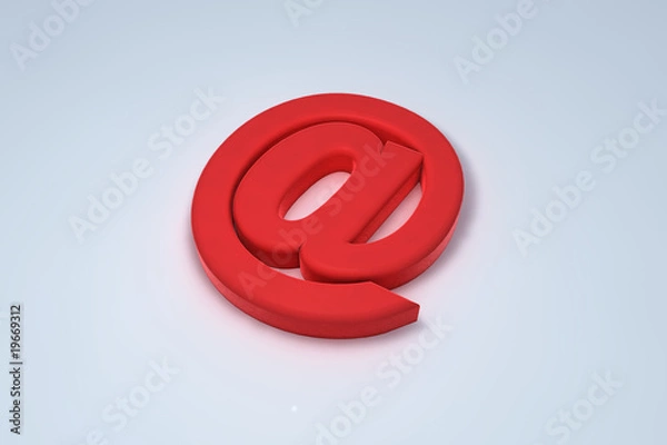 Fototapeta Email symbol in 3d