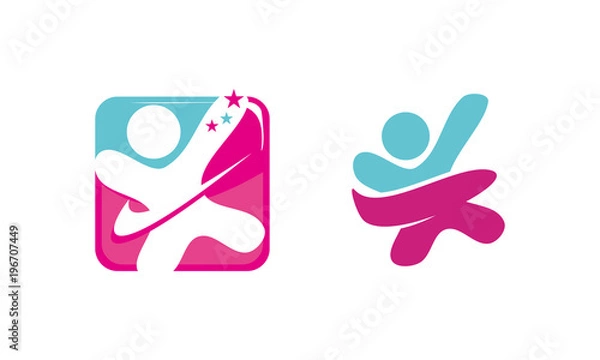 Obraz Parenting Care Template Set