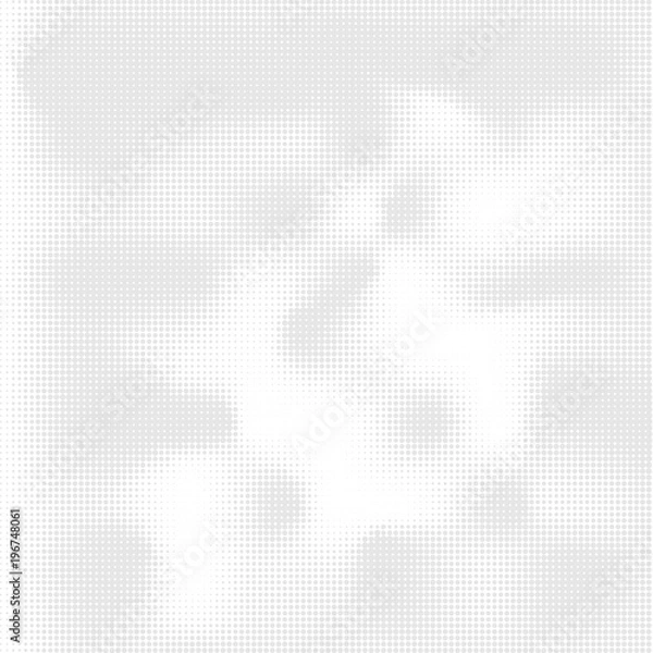 Fototapeta Halftone white design element beckground. Vector