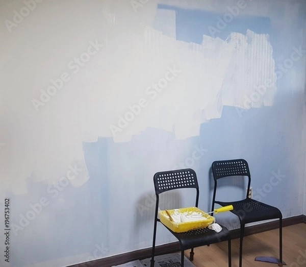 Obraz 벽 페인팅 중