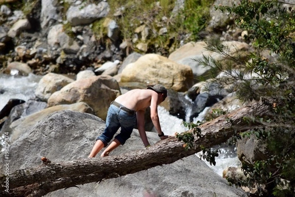 Obraz River Crossing
