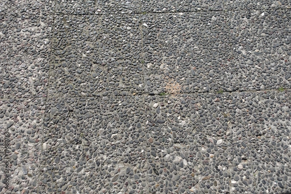 Obraz Detaild pavemnt texture small stones