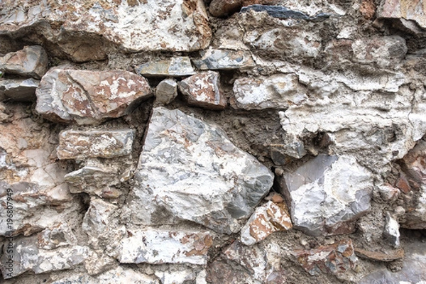 Obraz old Rocks stones texture