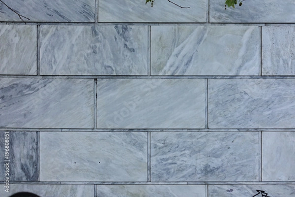 Obraz Old marble floor pavement