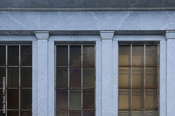 Obraz Retro vintage house windows