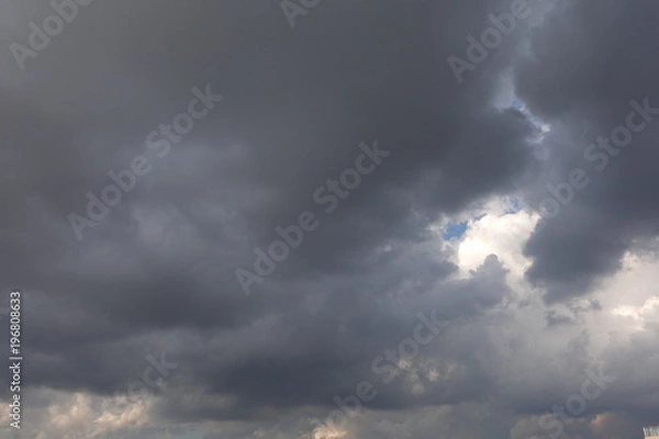 Obraz Beautiful summer clouds blue sky