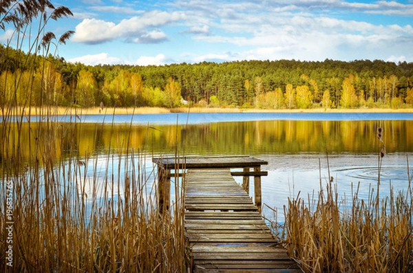 Obraz Jezioro na Mazurach