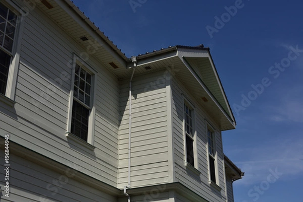 Obraz 日本の大学で見つけた古い建物