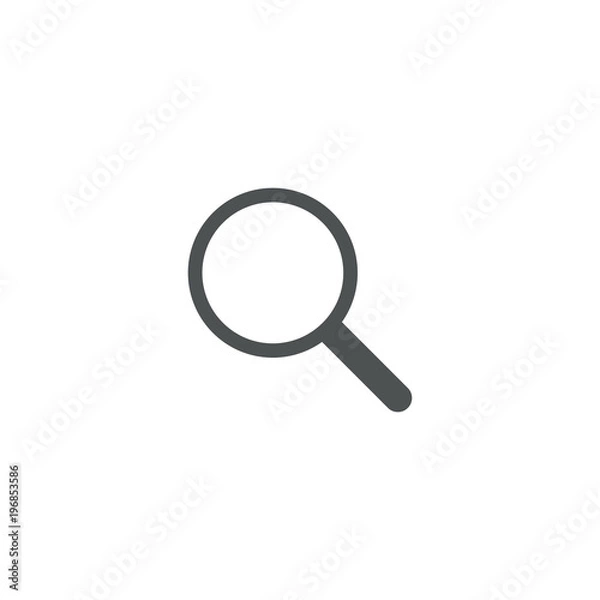 Obraz lupa icon. sign design