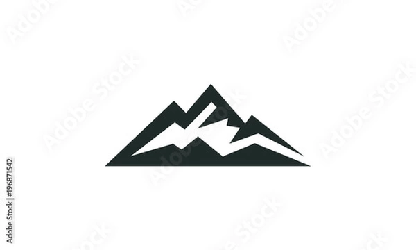 Fototapeta black hill