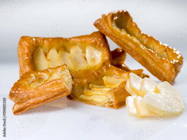 Obraz Ręcznie robione ciasto jabłkowe