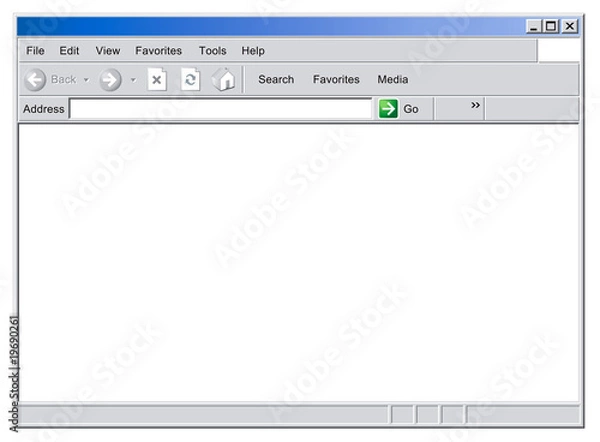 Obraz computer blank