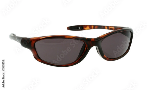 Obraz sunglasses on pure white background