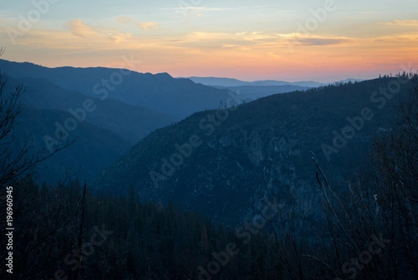 Obraz Yosemite Sunset