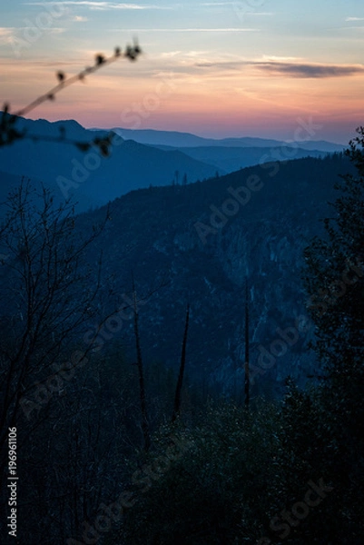 Obraz Yosemite Sunset
